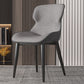 Contemporary Style Chair Kitchen Arm Side Chairs with Metal Legs Silver Gray 1 Piece Clearhalo 'Dining Chairs' 'Dining Tables & Seating' 'dining_chair' 'Furniture' 'furniture_dining_chair' 'Kitchen & Dining Furniture' 4792567