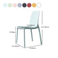 Nordic Style Plastic Dining Chairs Kitchen Armless Dining Chairs Clearhalo 'Dining Chairs' 'Dining Tables & Seating' 'dining_chair' 'Furniture' 'furniture_dining_chair' 'Kitchen & Dining Furniture' 4792704