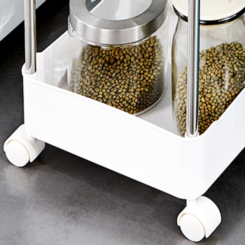 Contemporary Open Etagere Bookshelf with Steel Frame Plastic Bookshelf Clearhalo 'Bookcases' 'furn' 'furn_bookcases' 'Furniture' 'furniture_bookcases' 'kitchen' 'kitchen_bookcases' 'Living Room Furniture' 'Office Furniture' 4792946