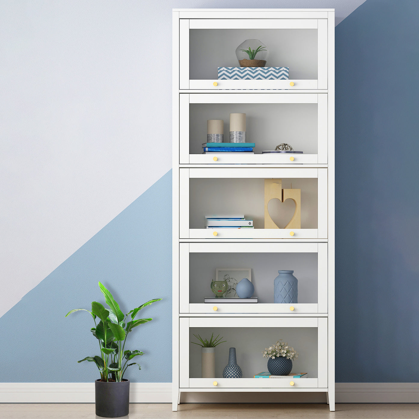 White Urban Standard Bookcase Manufactured Wood Bookcase with Glass Doors Clearhalo 'Bookcases' 'furn' 'furn_bookcases' 'Furniture' 'furniture_bookcases' 'kitchen' 'kitchen_bookcases' 'Living Room Furniture' 'Office Furniture' 4792969
