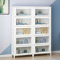 White Urban Standard Bookcase Manufactured Wood Bookcase with Glass Doors Clearhalo 'Bookcases' 'furn' 'furn_bookcases' 'Furniture' 'furniture_bookcases' 'kitchen' 'kitchen_bookcases' 'Living Room Furniture' 'Office Furniture' 4792972