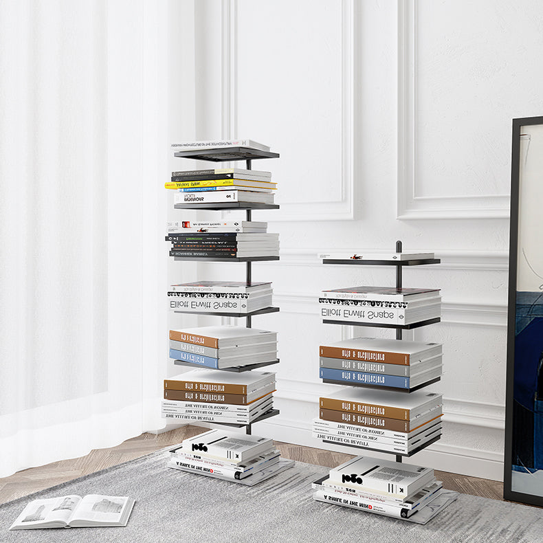 Open Back Bookshelf Modern Style Invisible Bookcase for Study Room and Office Clearhalo 'Bookcases' 'furn' 'furn_bookcases' 'Furniture' 'furniture_bookcases' 'kitchen' 'kitchen_bookcases' 'Living Room Furniture' 'Office Furniture' 4793002