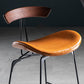 Industrial Leather Bristol Stool Matte Finish Footrest Low Back Barstool Clearhalo 'Bar Furniture' 'Bar Stools' 'bar_stools' 'furn' 'furn_bar_stools' 'Furniture' 'furniture_bar_stools' 'Kitchen & Dining Furniture' 4793024