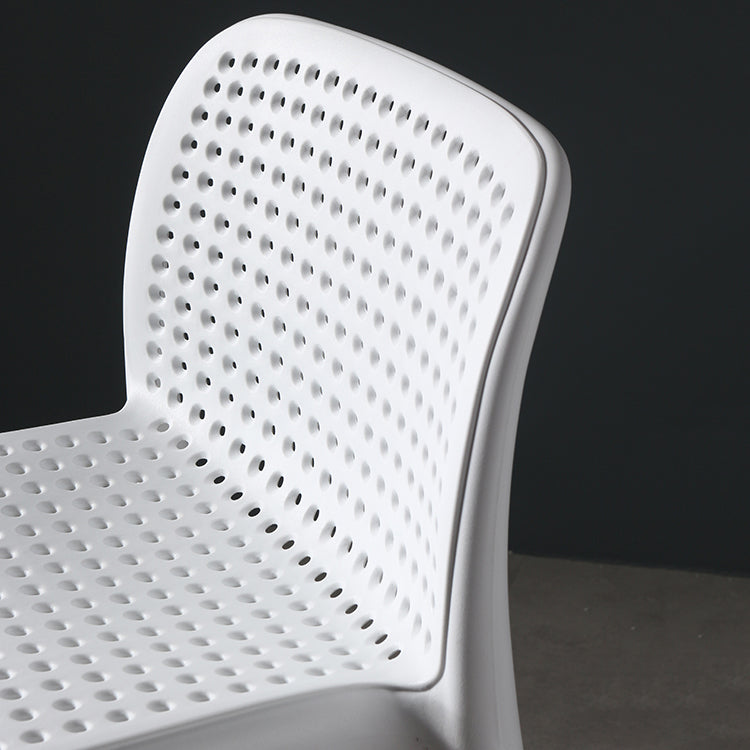 Nordic Bar-stool Plastic Counter Bar Stool for Kitchen Bar with Plastic Legs Clearhalo 'Bar Furniture' 'Bar Stools' 'bar_stools' 'furn' 'furn_bar_stools' 'Furniture' 'furniture_bar_stools' 'Kitchen & Dining Furniture' 4793053