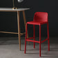 Nordic Bar-stool Plastic Counter Bar Stool for Kitchen Bar with Plastic Legs Clearhalo 'Bar Furniture' 'Bar Stools' 'bar_stools' 'furn' 'furn_bar_stools' 'Furniture' 'furniture_bar_stools' 'Kitchen & Dining Furniture' 4793057
