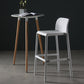 Nordic Bar-stool Plastic Counter Bar Stool for Kitchen Bar with Plastic Legs Clearhalo 'Bar Furniture' 'Bar Stools' 'bar_stools' 'furn' 'furn_bar_stools' 'Furniture' 'furniture_bar_stools' 'Kitchen & Dining Furniture' 4793061