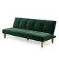 Modern Biscuit Back Standard Sofa 2/3-Seater Velvet Armless Convertible Sofa Clearhalo 'furn' 'furn_sofas' 'Furniture' 'furniture_sofas' 'kitchen' 'kitchen_sofas' 'Living Room Furniture' 'Sofa' 'sofas' 4795402