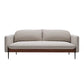 Cushions Square Arm Sofa Scandinavian 31.5" D x 31.5" H Linen Wooden Sofa Clearhalo 'furn' 'furn_sofas' 'Furniture' 'furniture_sofas' 'kitchen' 'kitchen_sofas' 'Living Room Furniture' 'Sofa' 'sofas' 4795514