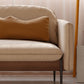 Cushions Square Arm Sofa Scandinavian 31.5" D x 31.5" H Linen Wooden Sofa Clearhalo 'furn' 'furn_sofas' 'Furniture' 'furniture_sofas' 'kitchen' 'kitchen_sofas' 'Living Room Furniture' 'Sofa' 'sofas' 4795517
