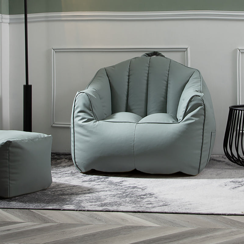 Contemporary Faux Leather Pillow Top Arm Sofa Sewn Pillow Back Sofa for Apartment Clearhalo 'furn' 'furn_sofas' 'Furniture' 'furniture_sofas' 'kitchen' 'kitchen_sofas' 'Living Room Furniture' 'Sofa' 'sofas' 4795553