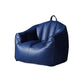 Contemporary Faux Leather Pillow Top Arm Sofa Sewn Pillow Back Sofa for Apartment 35"L x 31.5"W x 27"H Dark Blue Clearhalo 'furn' 'furn_sofas' 'Furniture' 'furniture_sofas' 'kitchen' 'kitchen_sofas' 'Living Room Furniture' 'Sofa' 'sofas' 4795566