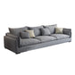 Fabric Living Room Pillow Top Arm Standard Cushions Light-grey Settee Clearhalo 'Furniture' 'furniture_sofas' 'kitchen' 'kitchen_sofas' 'Living Room Furniture' 'Sofa' 'sofas' 4795575