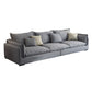 Fabric Living Room Pillow Top Arm Standard Cushions Light-grey Settee 27''H x 94.5''L x 35''W Clearhalo 'Furniture' 'furniture_sofas' 'kitchen' 'kitchen_sofas' 'Living Room Furniture' 'Sofa' 'sofas' 4795576