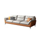 34.65" H Scandinavian Standard Pillow Top Arm Sofa With Biscuit Back 85"L x 35"W x 35"H Clearhalo 'furn' 'furn_sofas' 'Furniture' 'furniture_sofas' 'kitchen' 'kitchen_sofas' 'Living Room Furniture' 'Sofa' 'sofas' 4795730