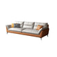 34.65" H Scandinavian Standard Pillow Top Arm Sofa With Biscuit Back 73"L x 35"W x 35"H Clearhalo 'furn' 'furn_sofas' 'Furniture' 'furniture_sofas' 'kitchen' 'kitchen_sofas' 'Living Room Furniture' 'Sofa' 'sofas' 4795732