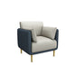 Contemporary Fabric Cushions Sofa 33.46"High Pillow Top Arm Sofa for Restaurant 31.5"L x 27.5"W x 33.5"H Dark Blue Clearhalo 'furn' 'furn_sofas' 'Furniture' 'furniture_sofas' 'kitchen' 'kitchen_sofas' 'Living Room Furniture' 'Sofa' 'sofas' 4795782