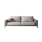 Fabric Living Room Square Arm Standard Cushions Light-grey Settee Clearhalo 'furn' 'furn_sofas' 'Furniture' 'furniture_sofas' 'kitchen' 'kitchen_sofas' 'Living Room Furniture' 'Sofa' 'sofas' 4795815