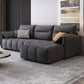 Dark Gray Cushion Back Contemporary Removable Cushions L-Shape Sofa & Chaise Clearhalo 'furn' 'furn_sectionals' 'Furniture' 'furniture_sectionals' 'kitchen' 'kitchen_sectionals' 'Living Room Furniture' 'Sectionals' 4796059