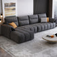 Dark Gray Cushion Back Contemporary Removable Cushions L-Shape Sofa & Chaise Clearhalo 'furn' 'furn_sectionals' 'Furniture' 'furniture_sectionals' 'kitchen' 'kitchen_sectionals' 'Living Room Furniture' 'Sectionals' 4796060