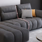 Dark Gray Cushion Back Contemporary Removable Cushions L-Shape Sofa & Chaise Clearhalo 'furn' 'furn_sectionals' 'Furniture' 'furniture_sectionals' 'kitchen' 'kitchen_sectionals' 'Living Room Furniture' 'Sectionals' 4796068