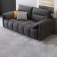 Dark Gray Cushion Back Contemporary Removable Cushions L-Shape Sofa & Chaise 71"L x 38"W x 35.4"H Clearhalo 'furn' 'furn_sectionals' 'Furniture' 'furniture_sectionals' 'kitchen' 'kitchen_sectionals' 'Living Room Furniture' 'Sectionals' 4796081