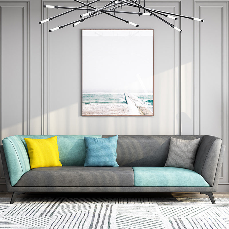 Modern Faux Leather Flared Arm Sofa and Sectional for Living Room and Bedroom Horizontal Clearhalo 'furn' 'furn_sectionals' 'Furniture' 'furniture_sectionals' 'kitchen' 'kitchen_sectionals' 'Living Room Furniture' 'Sectionals' 4796287