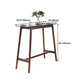 Solid Wood Bar Dining Table Contemporary Bar Table with Brown Base Clearhalo 'Bar Furniture' 'Bar Tables' 'bar_tables' 'Furniture' 'furniture_bar_tables' 'Kitchen & Dining Furniture' 4797395