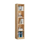 Scandinavian Vertical Standard Bookshelf Natural Pine Wood Bookshelf for Home 15.7"L x 11.8"W x 70.9"H Shelves Clearhalo 'Bookcases' 'furn' 'furn_bookcases' 'Furniture' 'furniture_bookcases' 'kitchen' 'kitchen_bookcases' 'Living Room Furniture' 'Office Furniture' 4803655