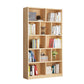 Scandinavian Vertical Standard Bookshelf Natural Pine Wood Bookshelf for Home 39.4"L x 11.8"W x 70.9"H Shelves Clearhalo 'Bookcases' 'furn' 'furn_bookcases' 'Furniture' 'furniture_bookcases' 'kitchen' 'kitchen_bookcases' 'Living Room Furniture' 'Office Furniture' 4803660