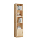 Scandinavian Vertical Standard Bookshelf Natural Pine Wood Bookshelf for Home 15.7"L x 11.8"W x 70.9"H Hutch Clearhalo 'Bookcases' 'furn' 'furn_bookcases' 'Furniture' 'furniture_bookcases' 'kitchen' 'kitchen_bookcases' 'Living Room Furniture' 'Office Furniture' 4803662