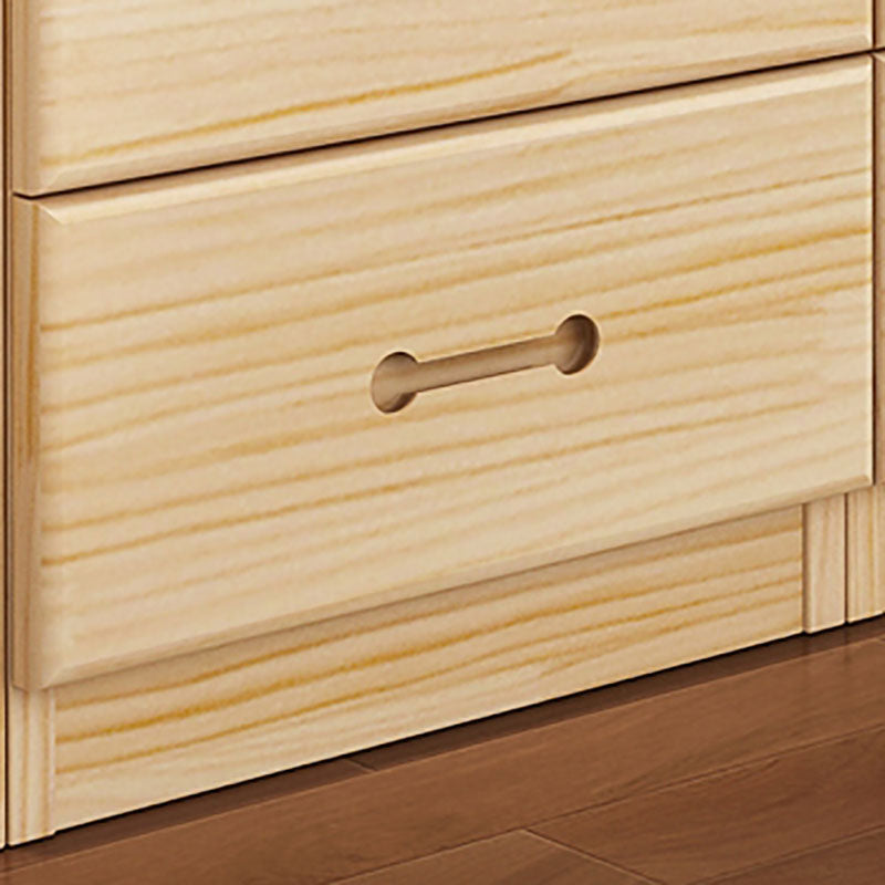 Scandinavian Vertical Standard Bookshelf Natural Pine Wood Bookshelf for Home Clearhalo 'Bookcases' 'furn' 'furn_bookcases' 'Furniture' 'furniture_bookcases' 'kitchen' 'kitchen_bookcases' 'Living Room Furniture' 'Office Furniture' 4803668