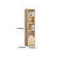 Scandinavian Vertical Standard Bookshelf Natural Pine Wood Bookshelf for Home Clearhalo 'Bookcases' 'furn' 'furn_bookcases' 'Furniture' 'furniture_bookcases' 'kitchen' 'kitchen_bookcases' 'Living Room Furniture' 'Office Furniture' 4803681