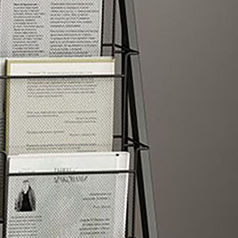 Industrial Iron Ladder Bookshelf Vertical Closed Back Bookshelf for Living Room Clearhalo 'Bookcases' 'furn' 'furn_bookcases' 'Furniture' 'furniture_bookcases' 'kitchen' 'kitchen_bookcases' 'Living Room Furniture' 'Office Furniture' 4803705