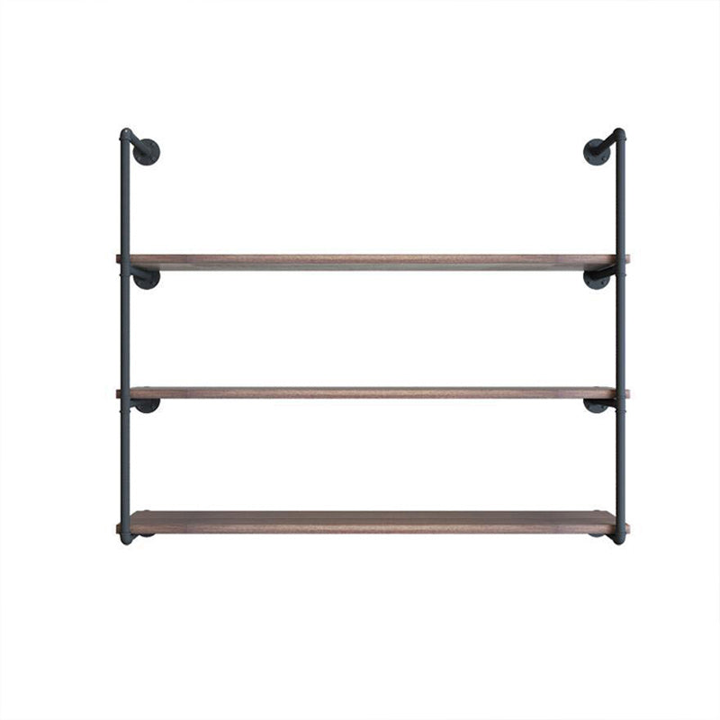 7.87"W Bookshelf Solid Wood Industrial Style Wall Mounted Bookcase for Home Office Clearhalo 'Bookcases' 'furn' 'furn_bookcases' 'Furniture' 'furniture_bookcases' 'kitchen' 'kitchen_bookcases' 'Living Room Furniture' 'Office Furniture' 4803728