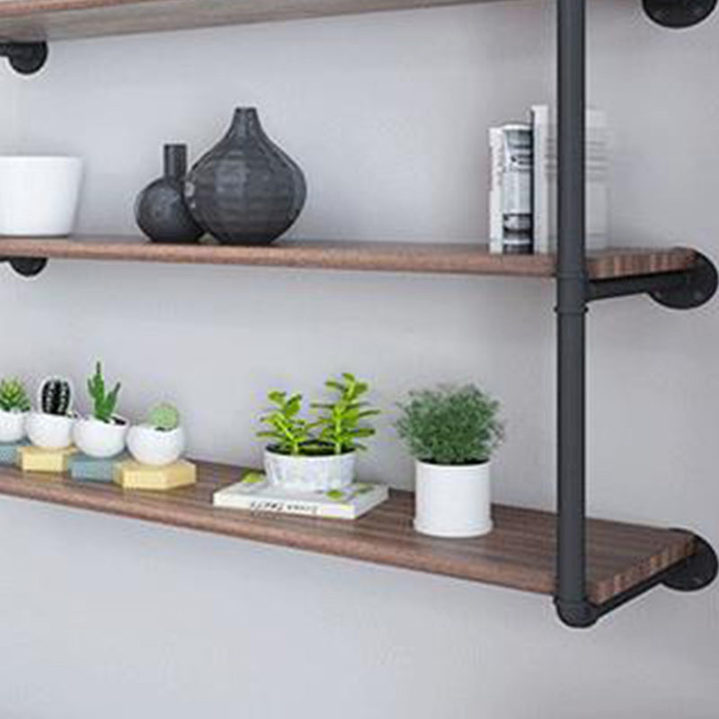 7.87"W Bookshelf Solid Wood Industrial Style Wall Mounted Bookcase for Home Office Clearhalo 'Bookcases' 'furn' 'furn_bookcases' 'Furniture' 'furniture_bookcases' 'kitchen' 'kitchen_bookcases' 'Living Room Furniture' 'Office Furniture' 4803730