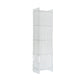 Glam Acrylic Vertical Standard Bookshelf Closed Back Bookshelf for Living Room 15.7"L x 9.8"W x 59.8"H Clear Clearhalo 'Bookcases' 'furn' 'furn_bookcases' 'Furniture' 'furniture_bookcases' 'kitchen' 'kitchen_bookcases' 'Living Room Furniture' 'Office Furniture' 4803792
