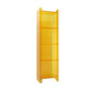 Glam Acrylic Vertical Standard Bookshelf Closed Back Bookshelf for Living Room 15.7"L x 9.8"W x 59.8"H Yellow Clearhalo 'Bookcases' 'furn' 'furn_bookcases' 'Furniture' 'furniture_bookcases' 'kitchen' 'kitchen_bookcases' 'Living Room Furniture' 'Office Furniture' 4803812