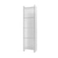 9.84"W Bookshelf Acrylic Closed Back Glam Style Bookcase for Office and Study Room 15.7"L x 9.8"W x 59.8"H Clear Clearhalo 'Bookcases' 'furn' 'furn_bookcases' 'Furniture' 'furniture_bookcases' 'kitchen' 'kitchen_bookcases' 'Living Room Furniture' 'Office Furniture' 4803840