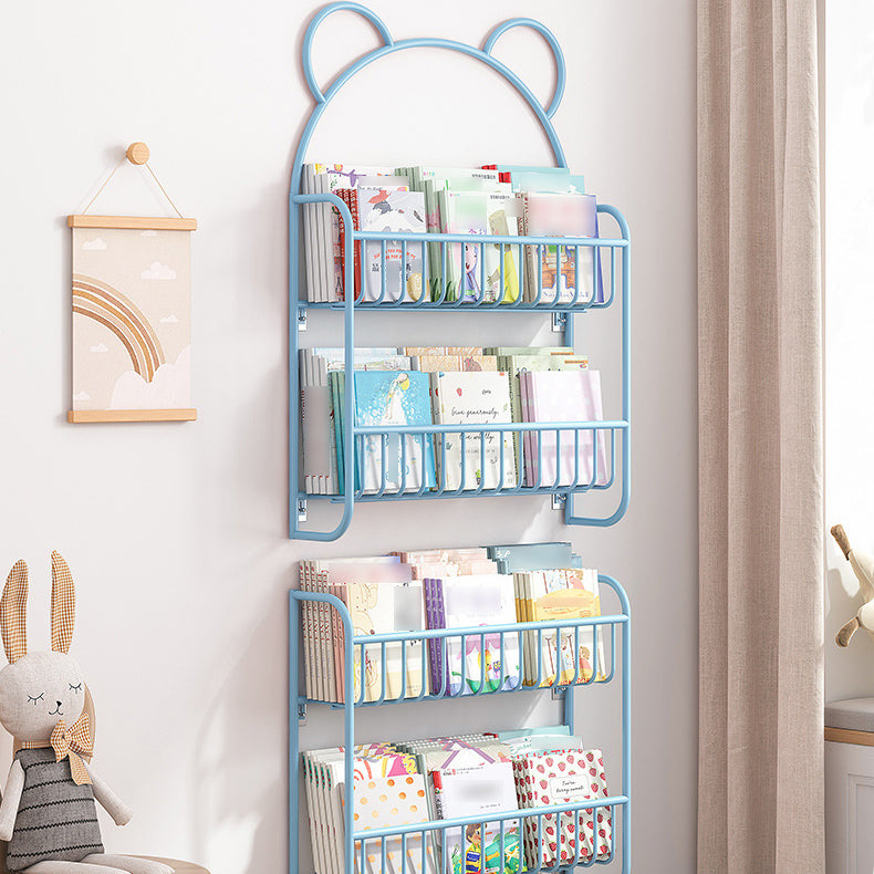 4.33"W Bookshelf Scandinavian Style Wall Mounted Bookcase for Office Study Room Clearhalo 'Bookcases' 'furn' 'furn_bookcases' 'Furniture' 'furniture_bookcases' 'kitchen' 'kitchen_bookcases' 'Living Room Furniture' 'Office Furniture' 4803888