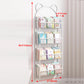 4.33"W Bookshelf Scandinavian Style Wall Mounted Bookcase for Office Study Room Clearhalo 'Bookcases' 'furn' 'furn_bookcases' 'Furniture' 'furniture_bookcases' 'kitchen' 'kitchen_bookcases' 'Living Room Furniture' 'Office Furniture' 4803905