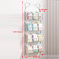 4.33"W Bookshelf Scandinavian Style Wall Mounted Bookcase for Office Study Room Clearhalo 'Bookcases' 'furn' 'furn_bookcases' 'Furniture' 'furniture_bookcases' 'kitchen' 'kitchen_bookcases' 'Living Room Furniture' 'Office Furniture' 4803906