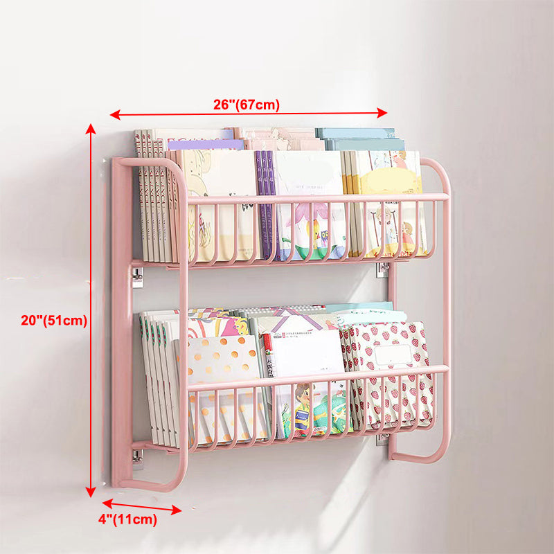 4.33"W Bookshelf Scandinavian Style Wall Mounted Bookcase for Office Study Room Clearhalo 'Bookcases' 'furn' 'furn_bookcases' 'Furniture' 'furniture_bookcases' 'kitchen' 'kitchen_bookcases' 'Living Room Furniture' 'Office Furniture' 4803914