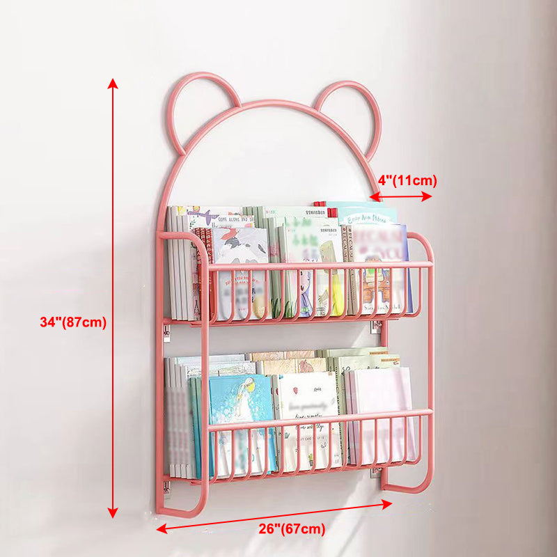 4.33"W Bookshelf Scandinavian Style Wall Mounted Bookcase for Office Study Room Clearhalo 'Bookcases' 'furn' 'furn_bookcases' 'Furniture' 'furniture_bookcases' 'kitchen' 'kitchen_bookcases' 'Living Room Furniture' 'Office Furniture' 4803916