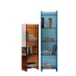 Glam Vertical Closed Back Standard Bookshelf Acrylic Bookshelf for Home Clearhalo 'Bookcases' 'furn' 'furn_bookcases' 'Furniture' 'furniture_bookcases' 'kitchen' 'kitchen_bookcases' 'Living Room Furniture' 'Office Furniture' 4803974