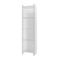10"W Bookshelf Glam Style Closed Back Acrylic Bookcase for Office and Study Room 15.7"L x 9.8"W x 59.8"H Clear Clearhalo 'Bookcases' 'furn' 'furn_bookcases' 'Furniture' 'furniture_bookcases' 'kitchen' 'kitchen_bookcases' 'Living Room Furniture' 'Office Furniture' 4804024