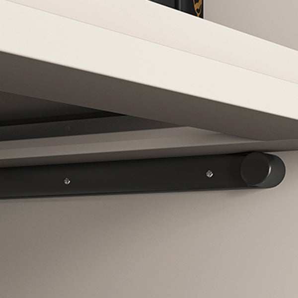 Manufactured Wood Glam Standard Bookcase Vertical Bookcase with Glass Doors Clearhalo 'Bookcases' 'furn' 'furn_bookcases' 'Furniture' 'furniture_bookcases' 'kitchen' 'kitchen_bookcases' 'Living Room Furniture' 'Office Furniture' 4804092