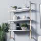 Industrial Wall Unit Bookshelf Metal Frame Solid Wood Shelf Bookshelf Clearhalo 'Bookcases' 'Furniture' 'furniture_bookcases' 'kitchen' 'kitchen_bookcases' 'Living Room Furniture' 'Office Furniture' 4804174