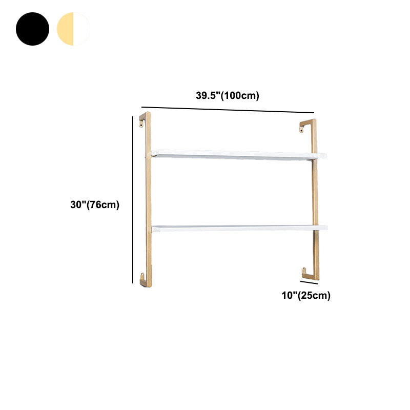 Industrial Wall Unit Bookshelf Metal Frame Solid Wood Shelf Bookshelf Clearhalo 'Bookcases' 'Furniture' 'furniture_bookcases' 'kitchen' 'kitchen_bookcases' 'Living Room Furniture' 'Office Furniture' 4804181