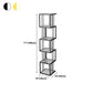 Open Vertical Etagere Bookshelf Industrial Iron Frame Manufactured Wood Shelf Bookshelf Clearhalo 'Bookcases' 'furn' 'furn_bookcases' 'Furniture' 'furniture_bookcases' 'kitchen' 'kitchen_bookcases' 'Living Room Furniture' 'Office Furniture' 4804262