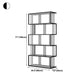 Open Vertical Etagere Bookshelf Industrial Iron Frame Manufactured Wood Shelf Bookshelf Clearhalo 'Bookcases' 'furn' 'furn_bookcases' 'Furniture' 'furniture_bookcases' 'kitchen' 'kitchen_bookcases' 'Living Room Furniture' 'Office Furniture' 4804264